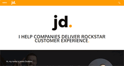 Desktop Screenshot of jamesdodkins.com